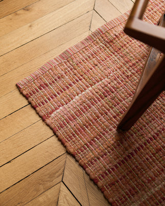 grand tapis lirette en coton coloré Lira en coton