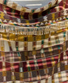 Grand Tapis Tihya en laine à motifs aztèques