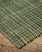 Tapis Lira tons verts Laurier lirette de coton recyclé
