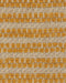Détail du tissu Phylo en jute et coton avec sa double rayure en fil de coton couleur Curcuma