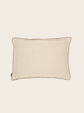 Housse de coussin Maya couleur Bise et bourdon