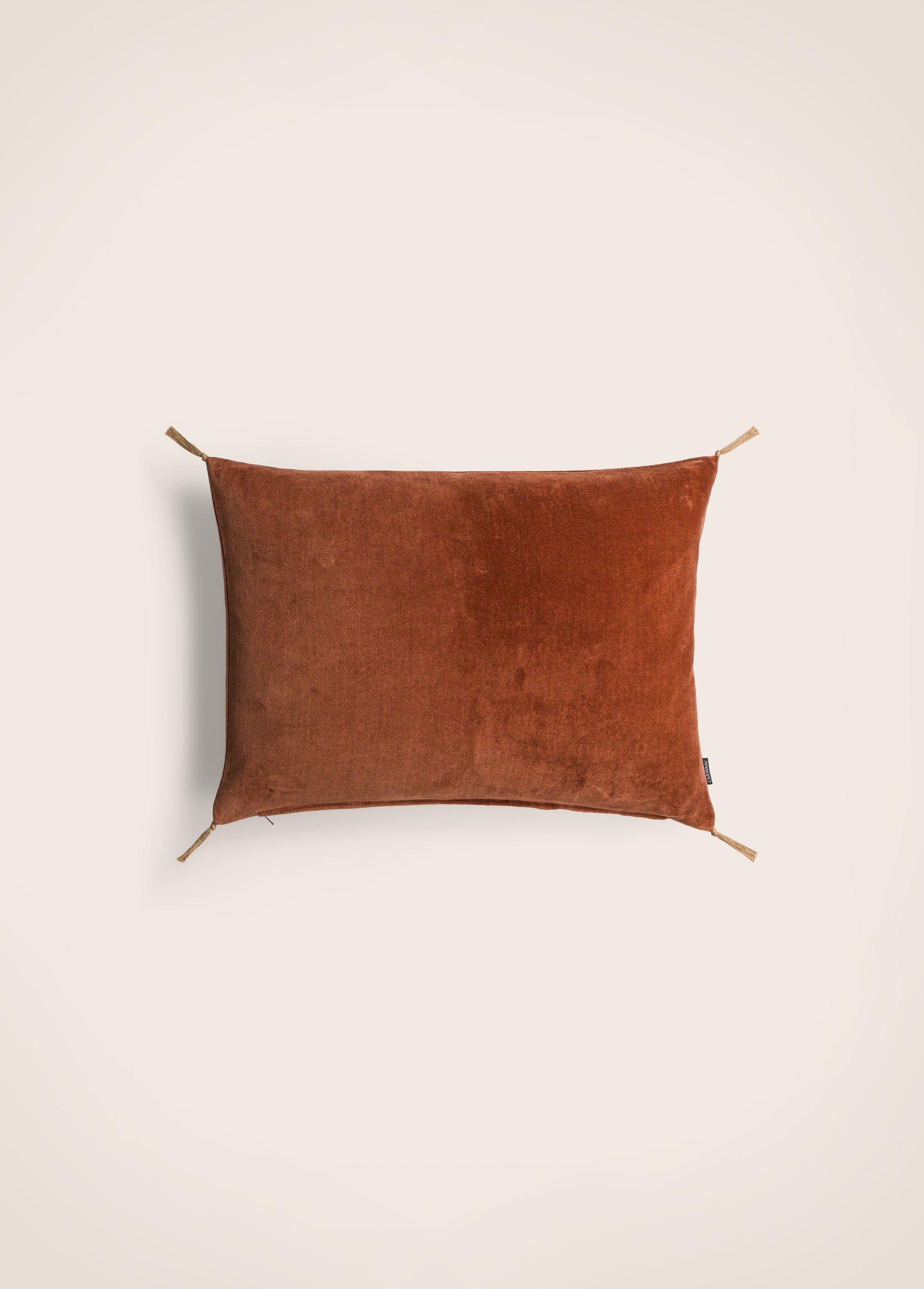 Housse de coussin Velours lavé