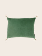 Washed velvet cushion cover