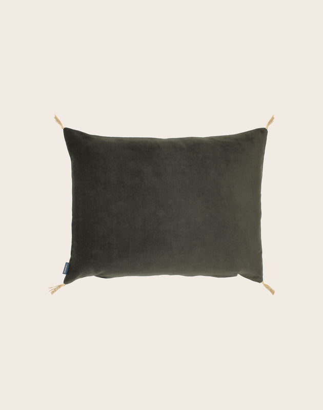Housse de coussin Velours lavé