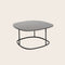 Table Basse Ame en acier brut noir fabriquée artisanalement