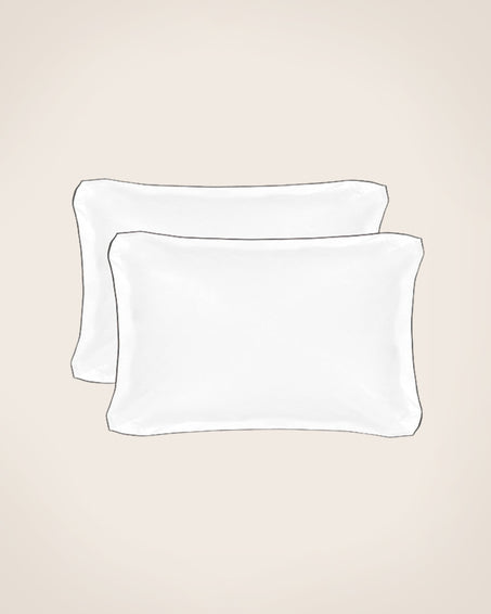 Set de 2 taies d'oreiller Bora