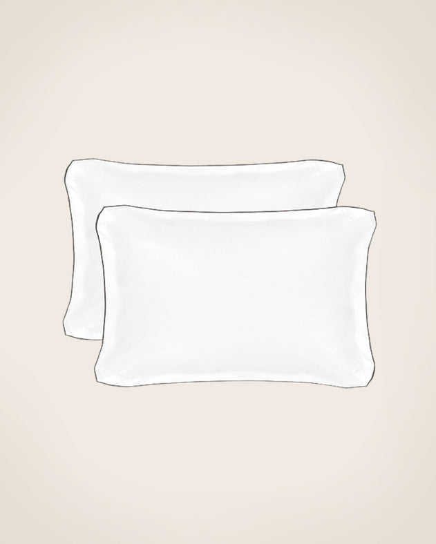 Set de 2 taies d'oreiller Bora