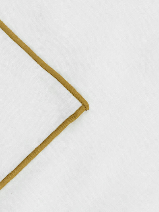 Détail du bourdon couleur Havane du rideau Canigo