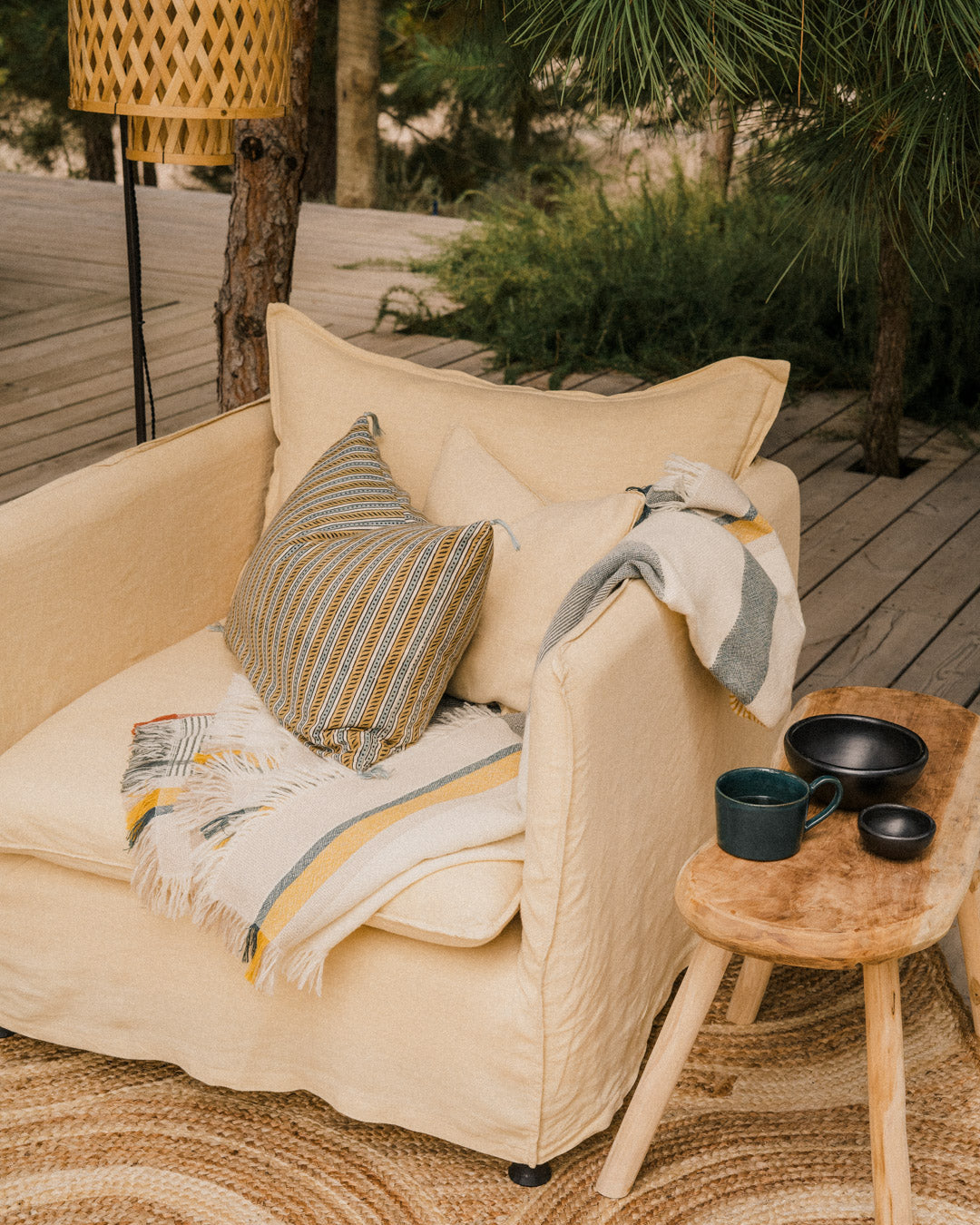 Housse de coussin Raana
