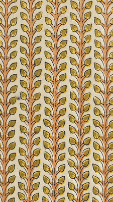 Tissu en coton imprimé Florio couleur Florio nude