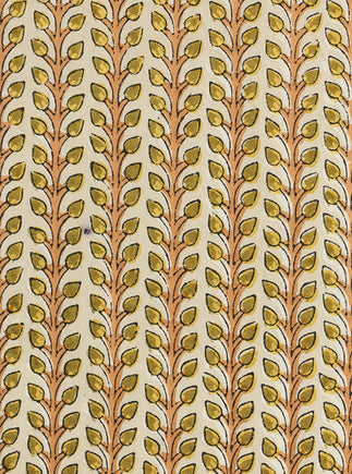 Tissu en coton imprimé Florio couleur Florio nude