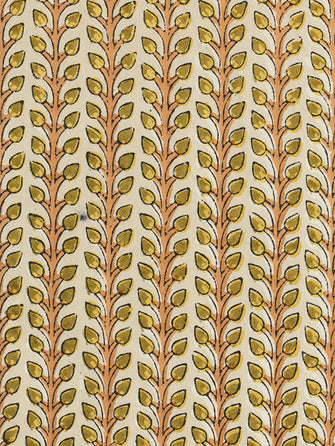 Tissu en coton imprimé Florio couleur Florio nude