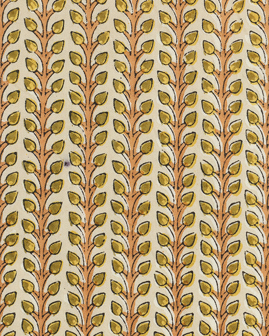 Tissu en coton imprimé Florio couleur Florio nude