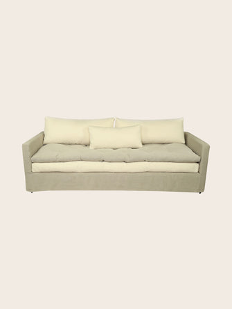 Canapé Adar à double matelas dehoussable et personnalisable