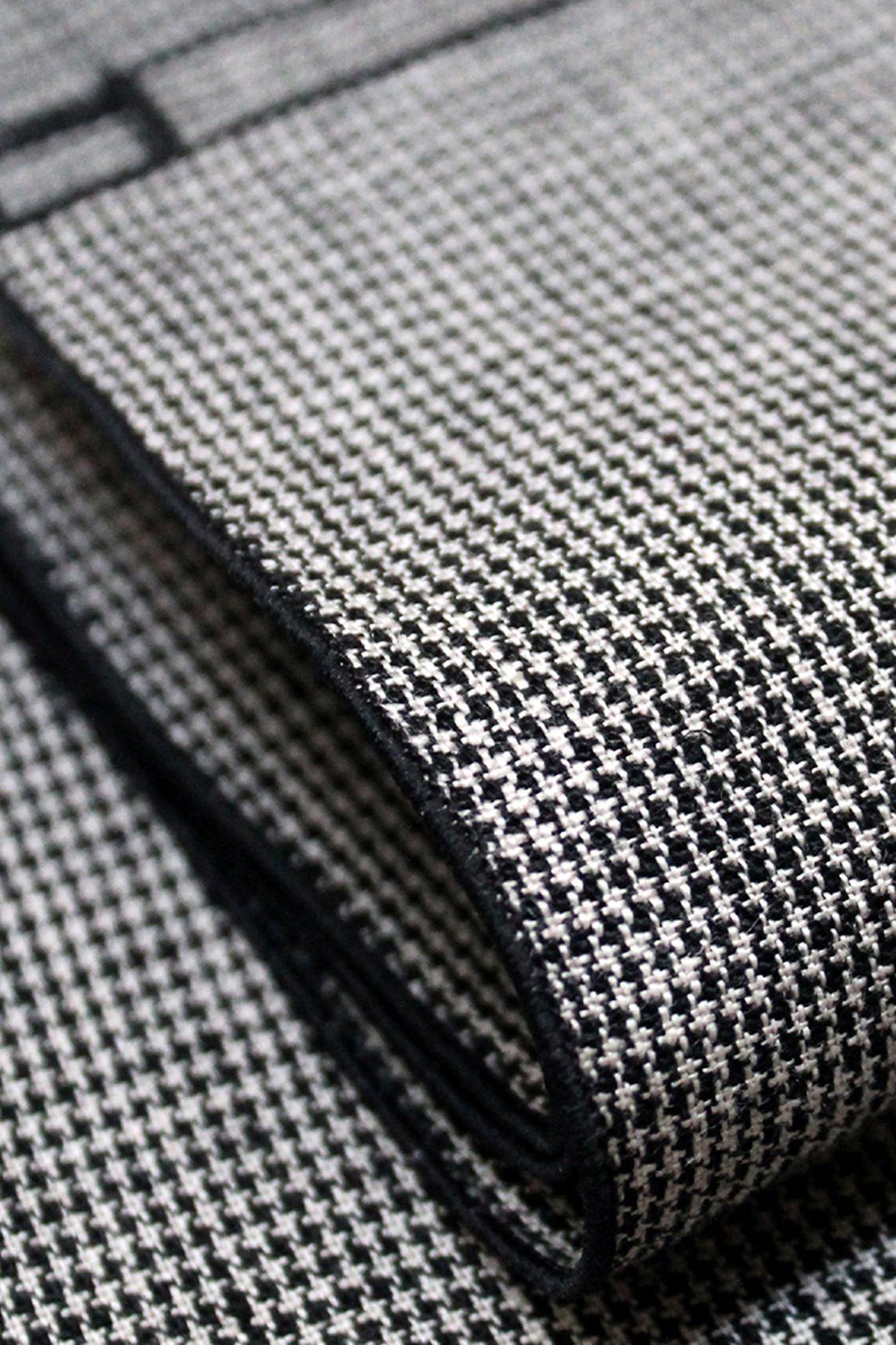 Serviette Fil à fil en lin à motifs