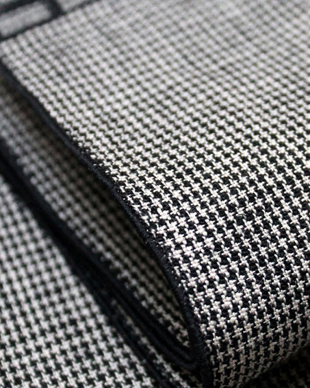 Serviette Fil à fil en lin à motifs