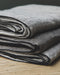 Présentation des 3 coloris de la nappe en lin à motif modèle Fil à Fil