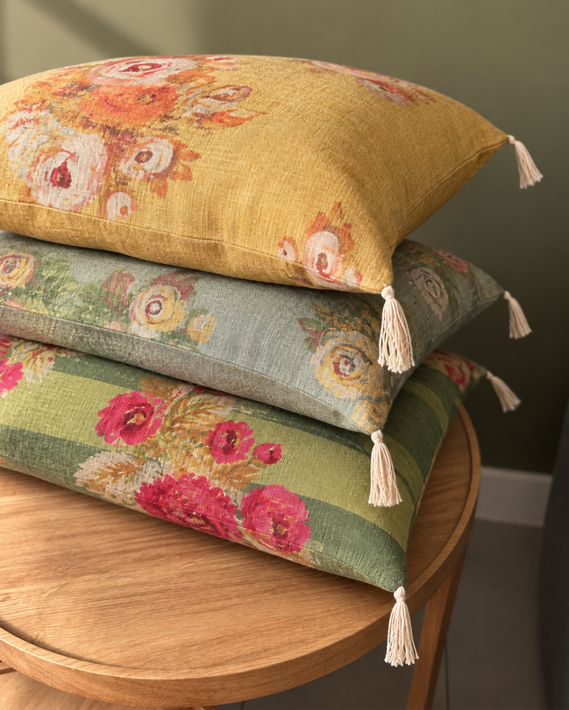 Gareth floral cushion cover