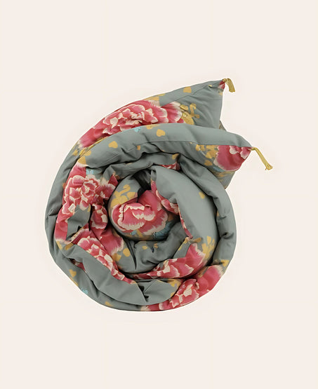 Photo produit de la courtepointe pour lit Liao couleur Lichen de Caravane