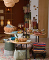 Grand tapis en laine coloré Saara 
