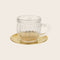 Set de 2 tasses et soucoupes Peetal