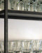 Bibliothèque pour votre salon en acier brut noir