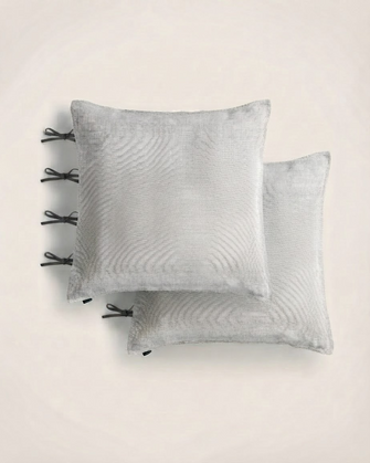 Set de 2 taies d'oreiller Fil à fil