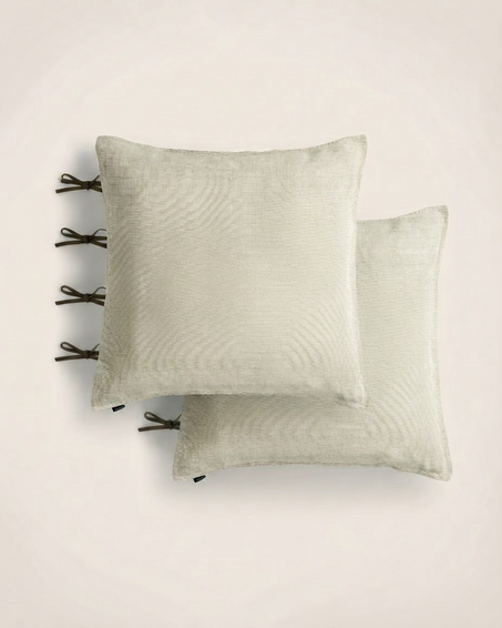 Set de 2 taies d'oreiller Fil à fil
