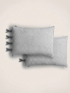 Set de 2 taies d'oreiller Fil à fil