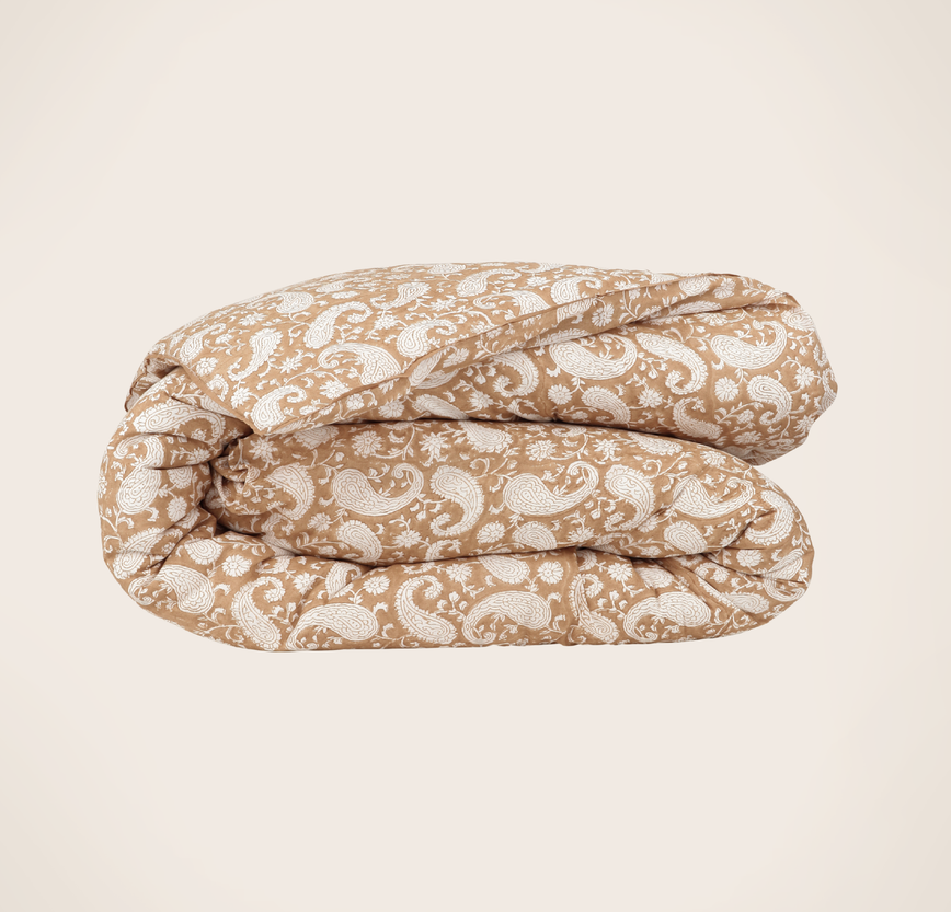 Organic Paisley Duvet Cover