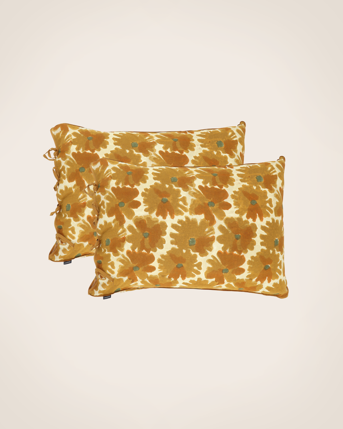 Set de 2 taies d'oreiller Peonia