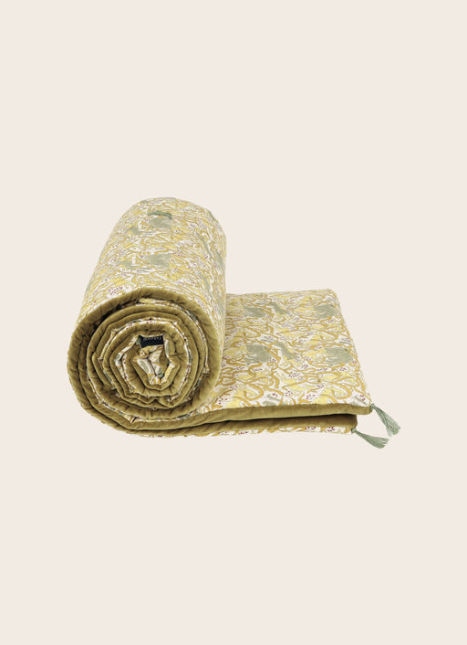 Sofa cover en velours et coton