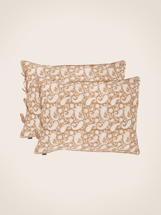 Set of 2 Paisley pillowcases