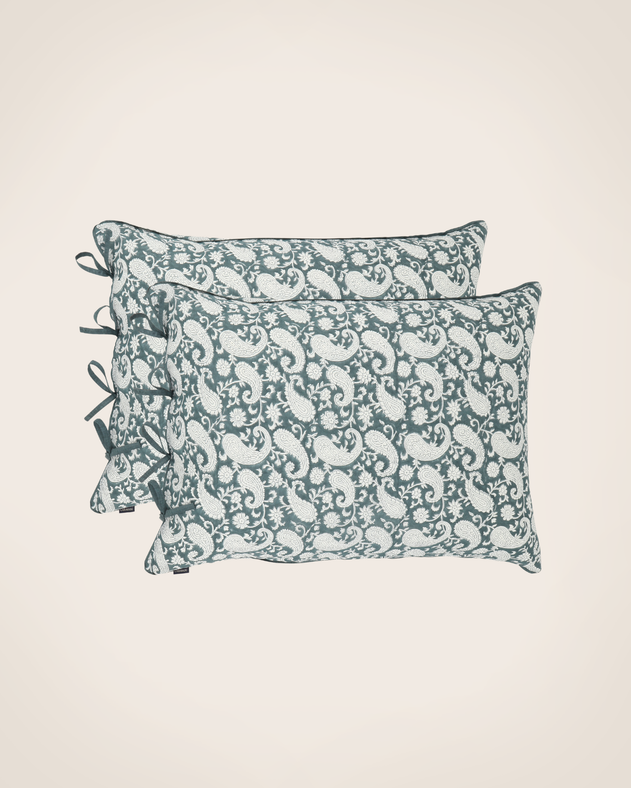 Set of 2 Paisley pillowcases