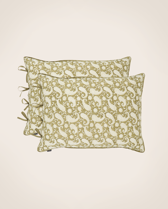 Set of 2 Paisley pillowcases