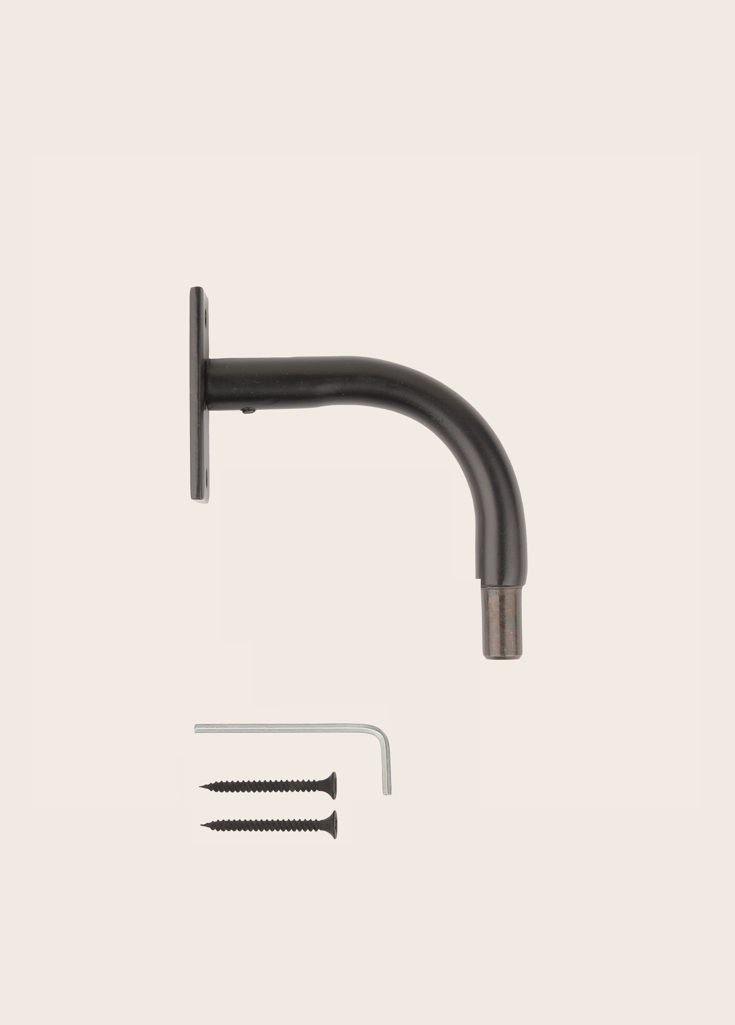 Accessoires coude pour fixer votre tringle à rideaux Ida au mur