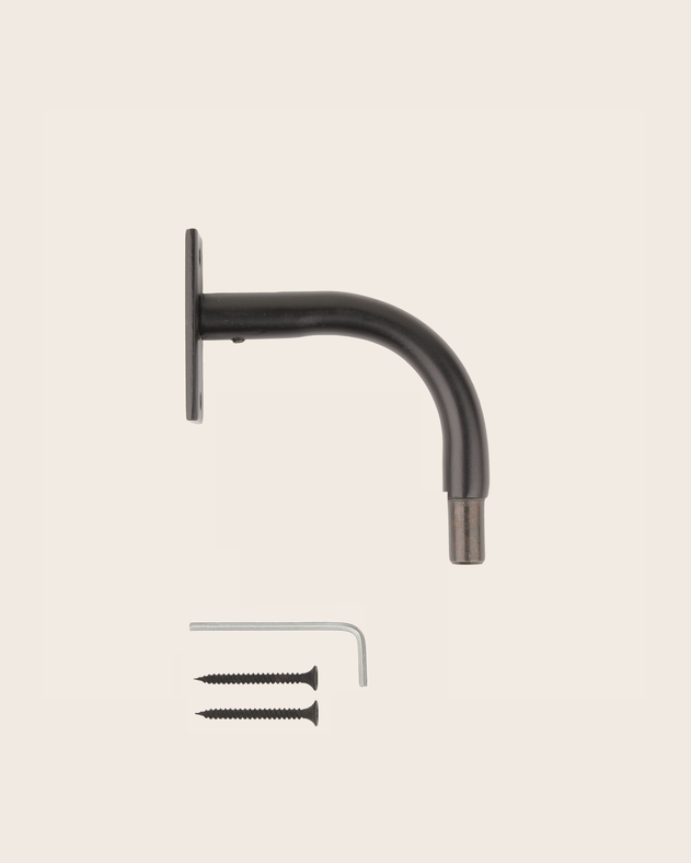 Accessoires coude pour fixer votre tringle à rideaux Ida au mur