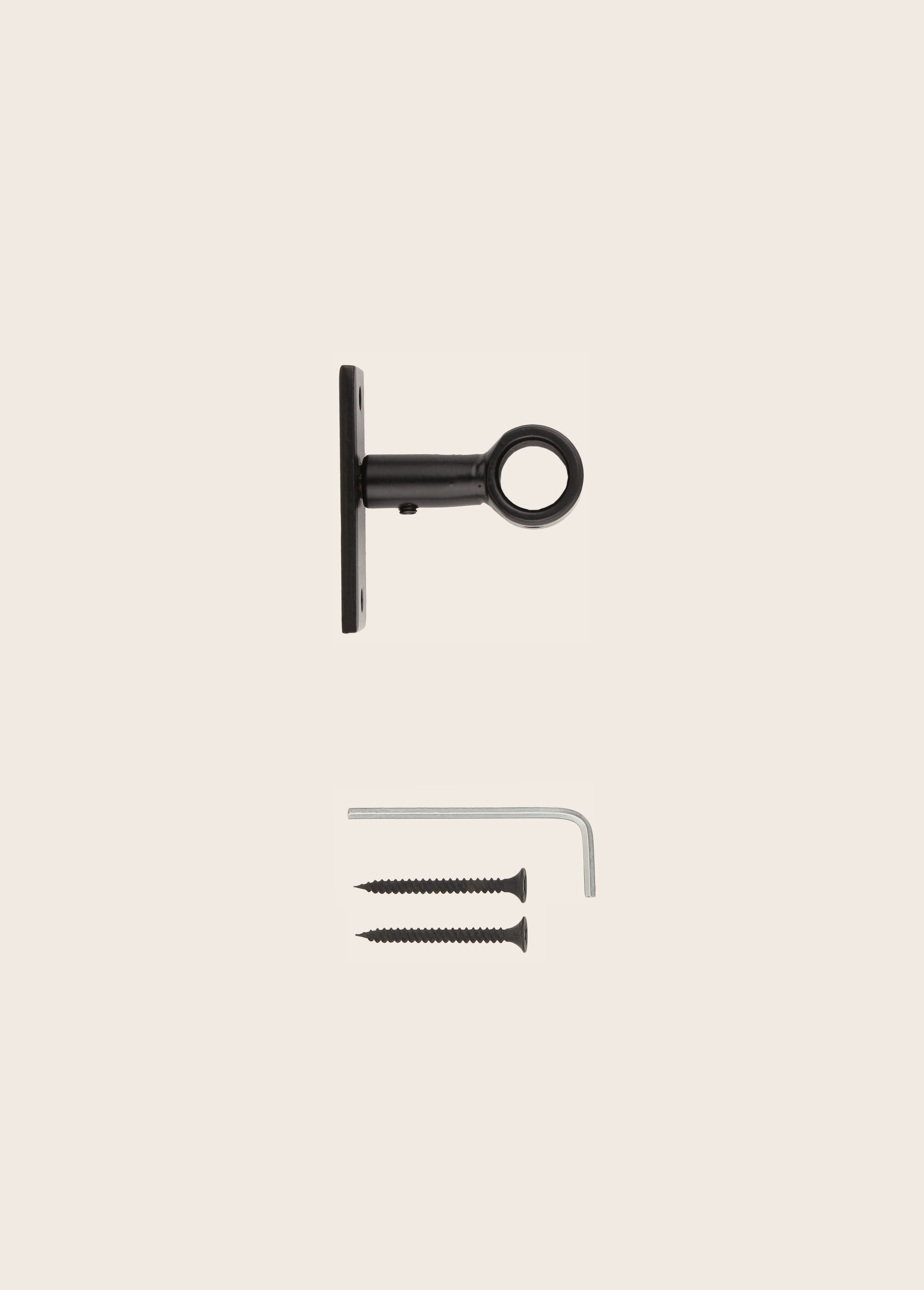 Accessoires courts de 4cm pour fixer votre tringle à rideaux Ida au mur