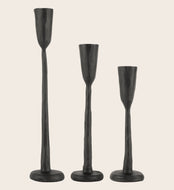 Set de 3 bougeoirs Nox
