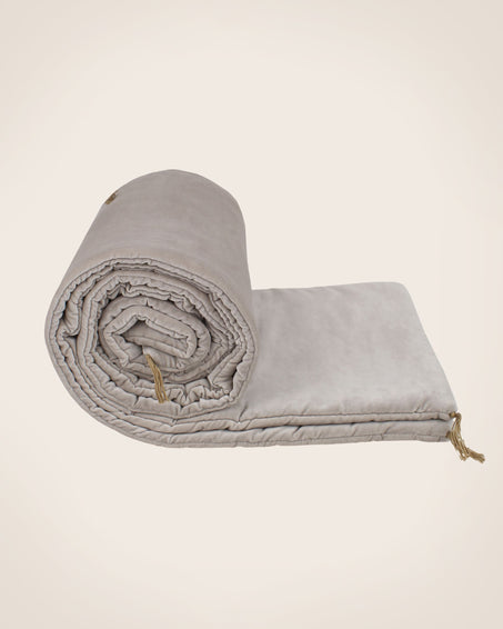 Washed velvet sofa cover