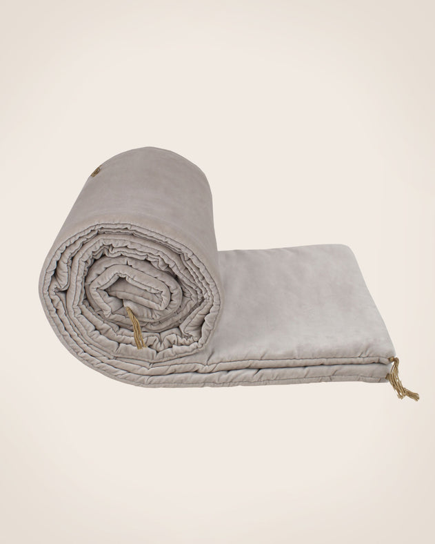 Washed velvet sofa cover