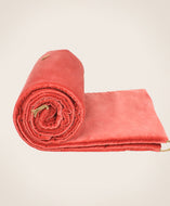Washed velvet sofa cover