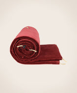 Washed velvet sofa cover