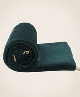 Washed velvet sofa cover