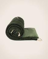 Washed velvet sofa cover