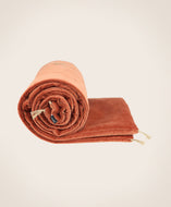 Washed velvet sofa cover
