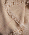 Plaid en coton Herringo au tissage chevrons