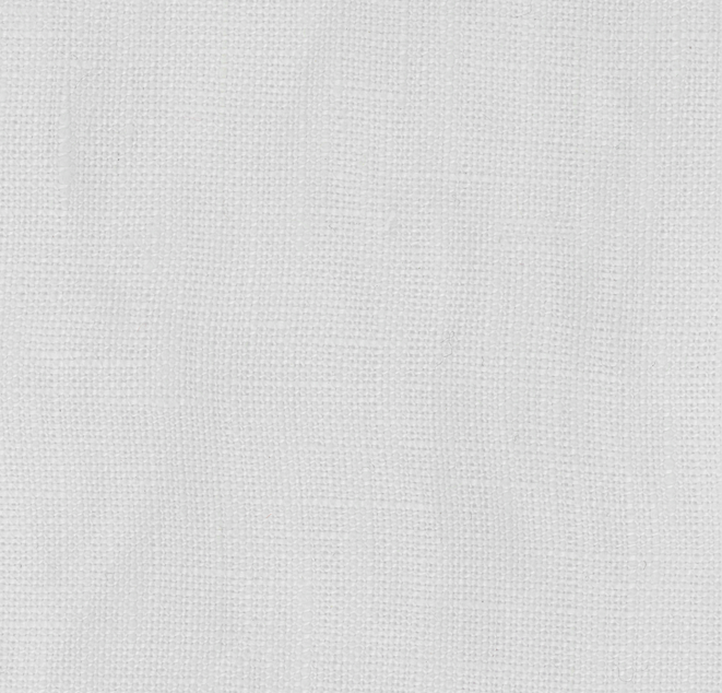 Tissu Epoca blanc en toile de lin