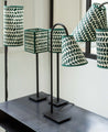 Luminaires de bureau : lampe à poser avec des motifs végétales 