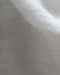 Détail du tissu Epoca blanc en toile de lin